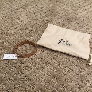 J Crew Rose Gold Bangle Bracelet